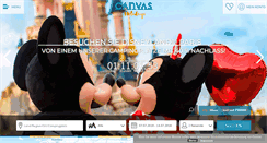 Desktop Screenshot of canvasholidays.de